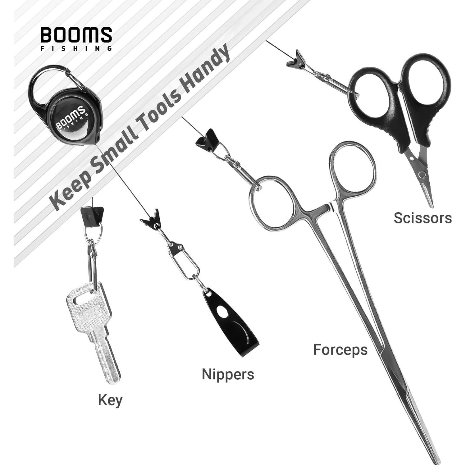 Zinger Retractor de Pesca Booms Fishing 3 pcs 70 cm