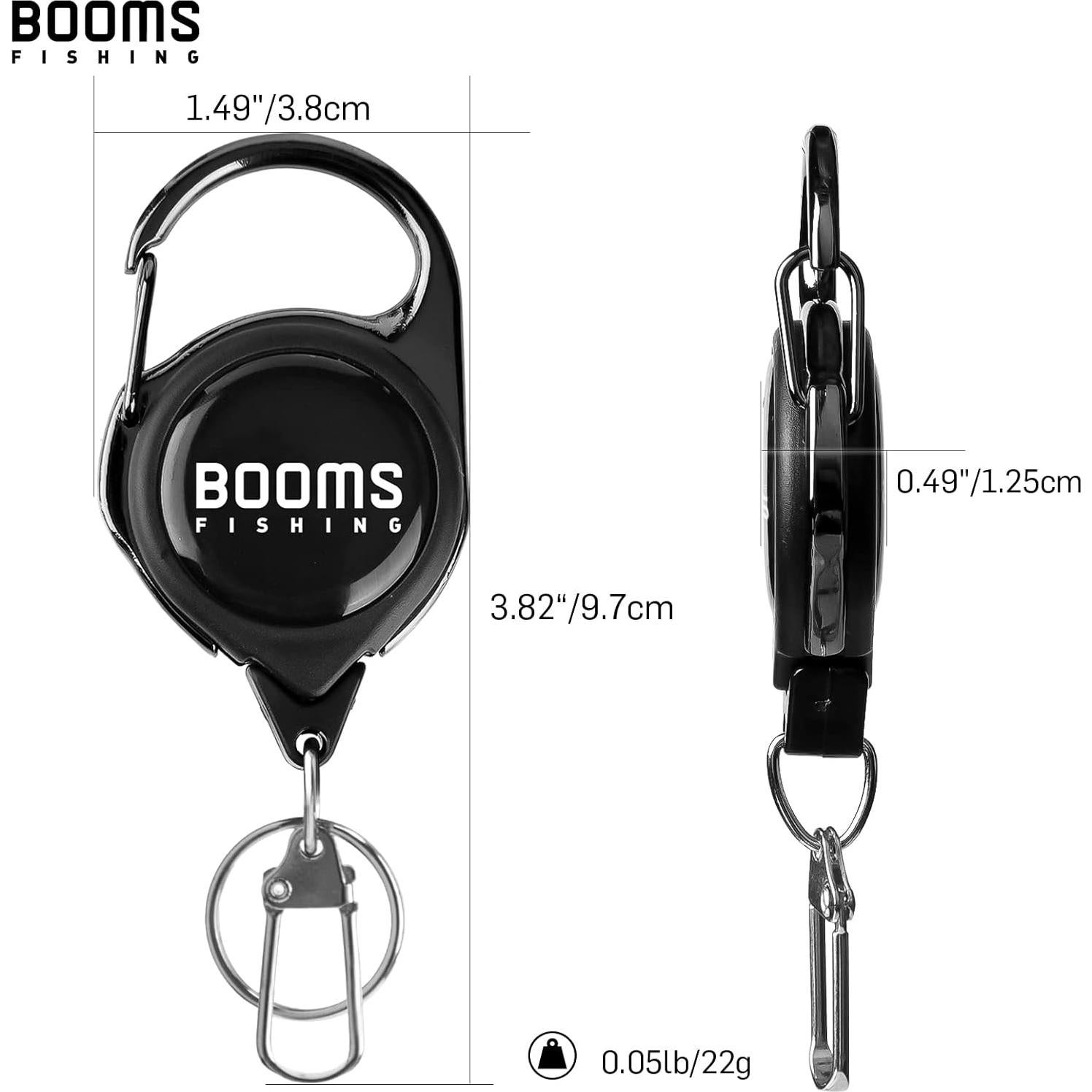 Zinger Retractor de Pesca Booms Fishing 3 pcs 70 cm