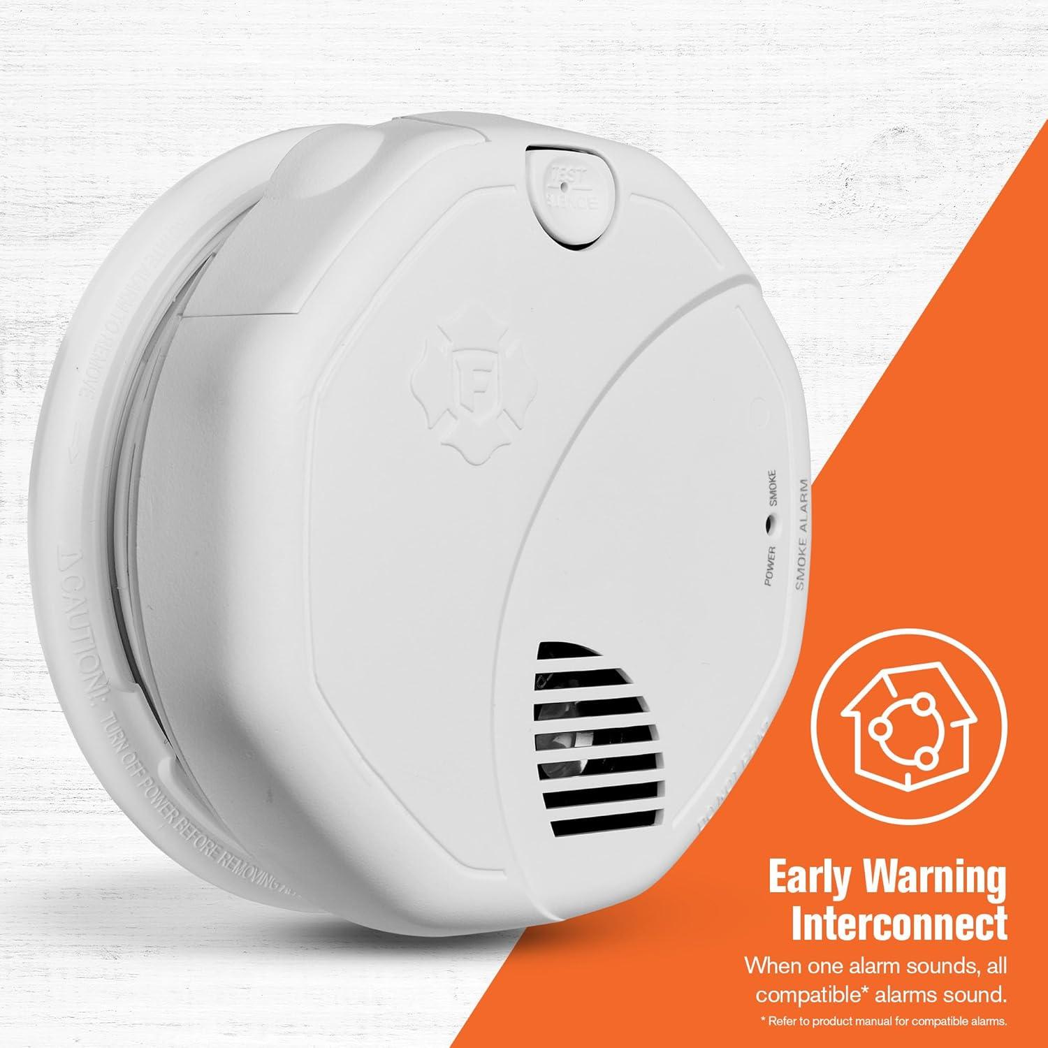 Alarma de Humo First Alert SM500V Interconectada con Voz