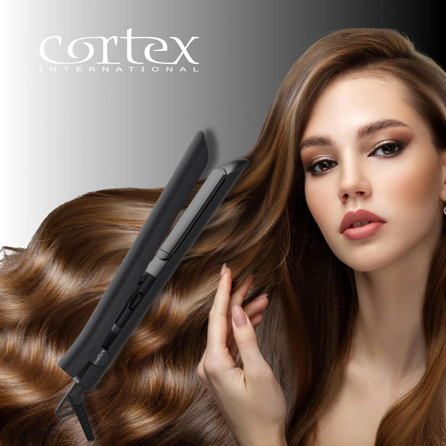 Plancha de Cerámica Sólida Cortex International 1" Negra