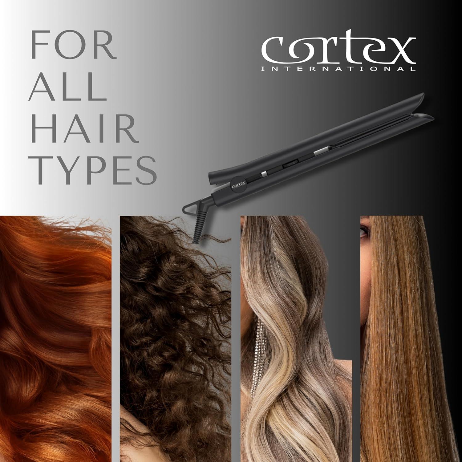 Plancha de Cerámica Sólida Cortex International 1" Negra