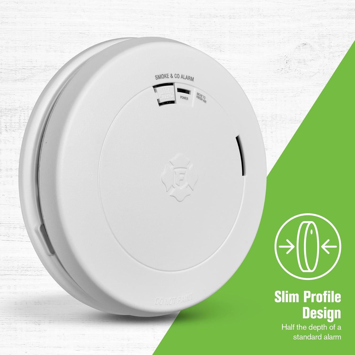 Alarma Humo y Monóxido First Alert SMCO200 Perfil Delgado