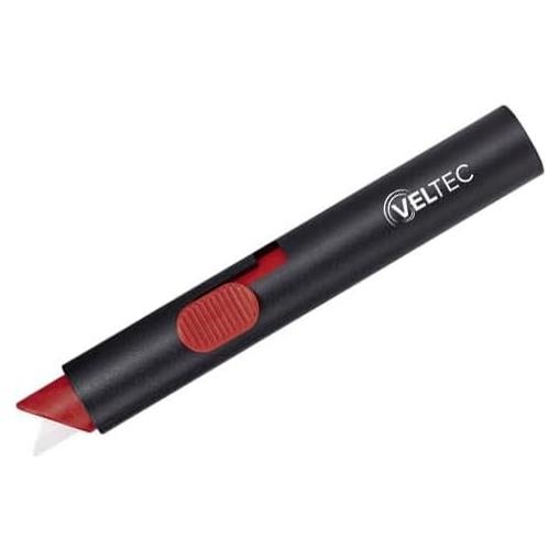 Cortador Utilitario Retráctil Veltec VC90 Cerámico Negro