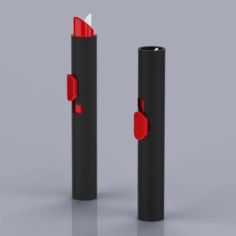 Cortador Utilitario Retráctil Veltec VC90 Cerámico Negro