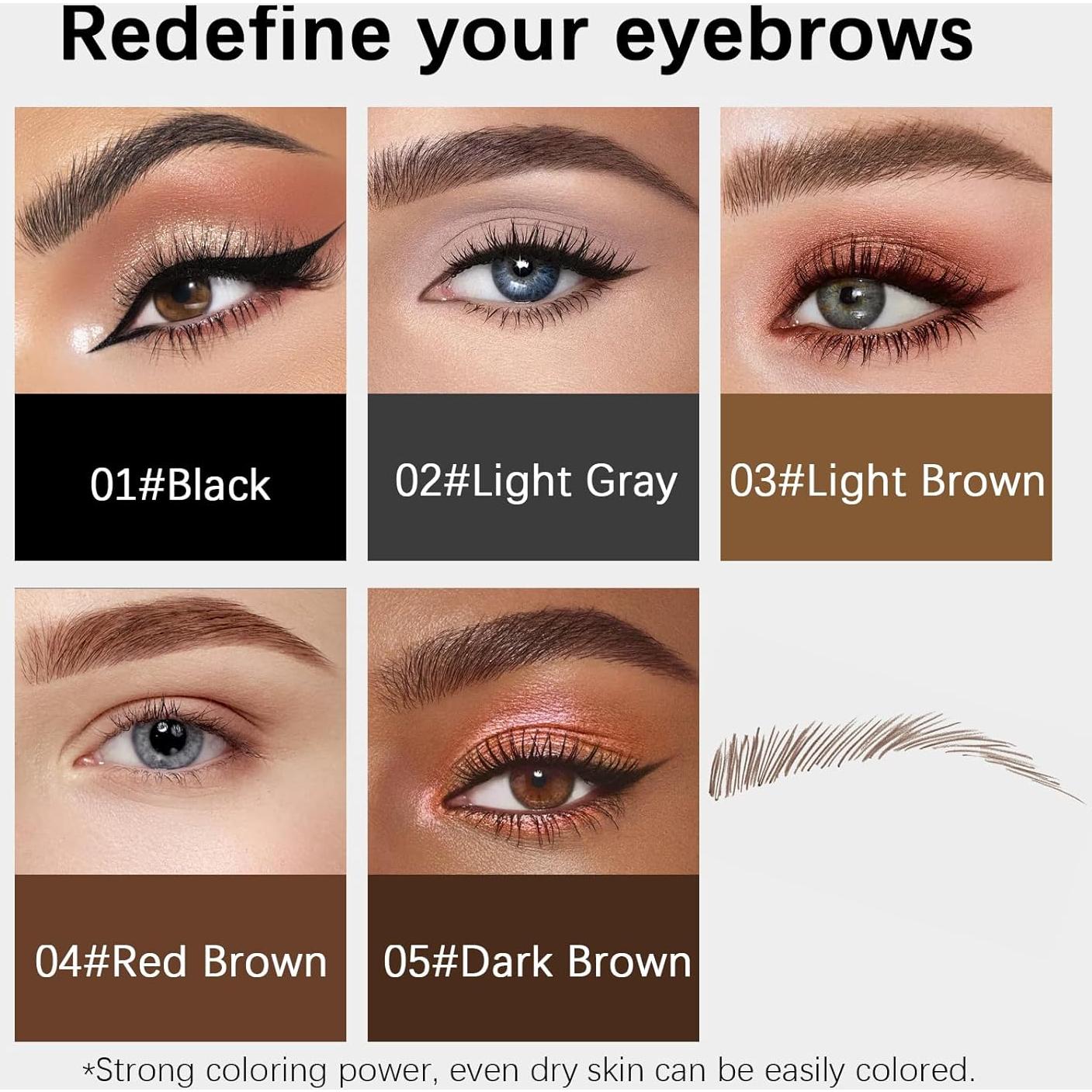 Lápiz de Cejas Microblading MAVENI Doble Extremo 0.1mm