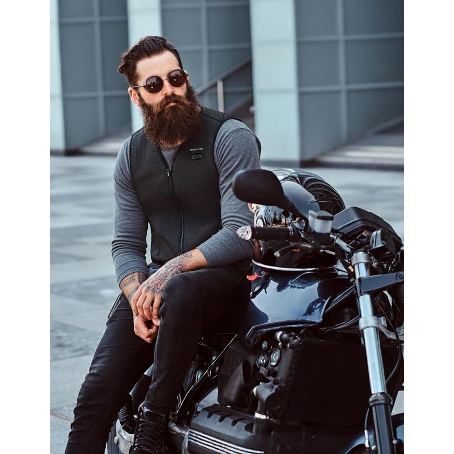 Chaleco Térmico KEMIMOTO para Hombres con Batería 10000mAh