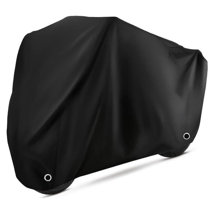 Cubierta de Motocicleta Tokept XL Negra Impermeable 243.84 cm