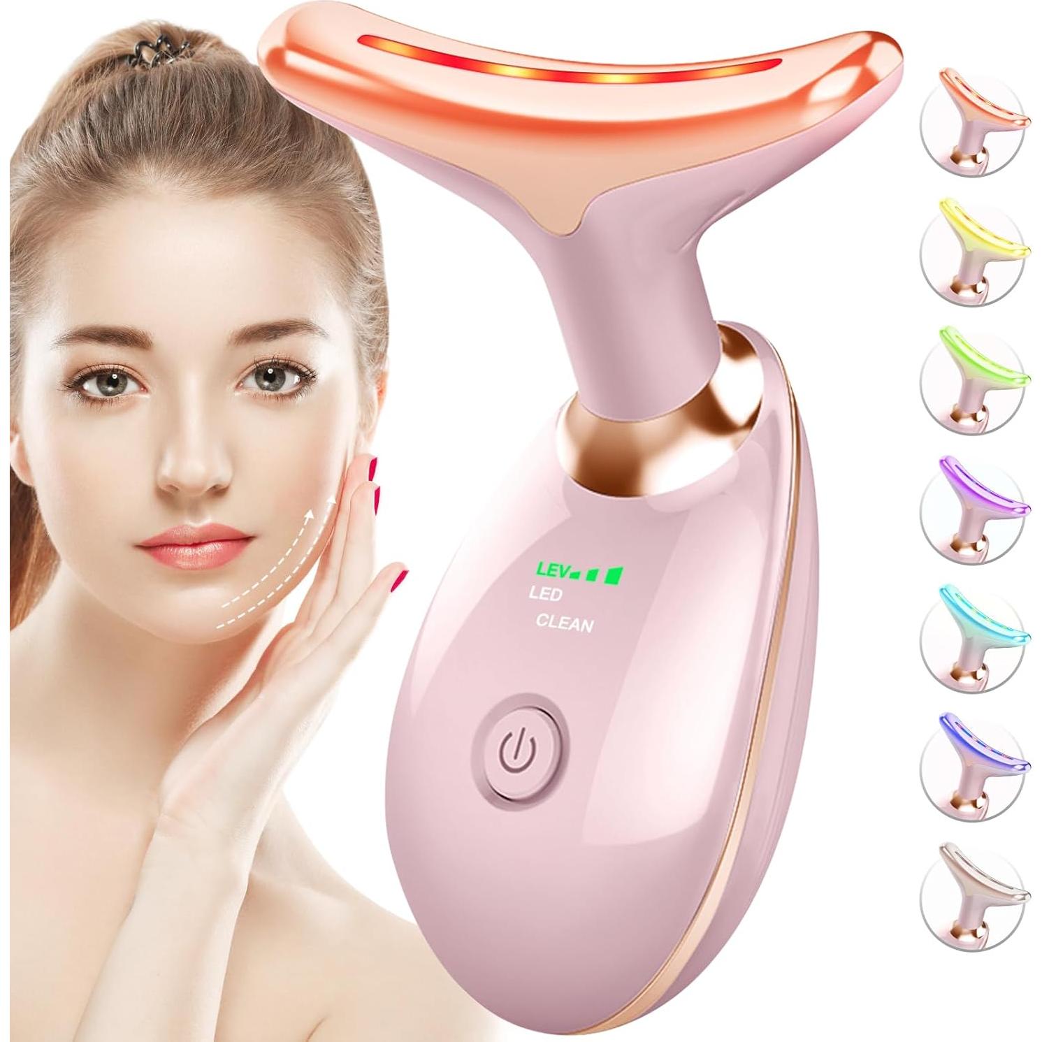 Masajeador Facial Sunpint ES-1081 7 Colores para Arrugas