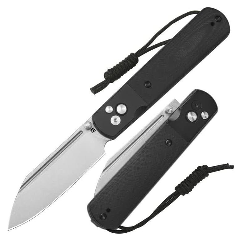 Cuchillo de Camping ARTISANCUTLERY 1875P Holm G10 Negro
