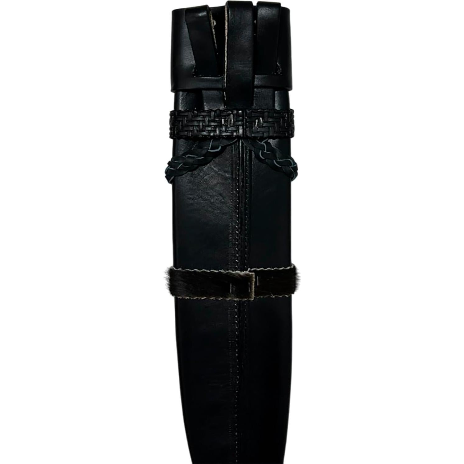 Funda de Cuero Genuino MWC para Machete 45.72 cm Negra