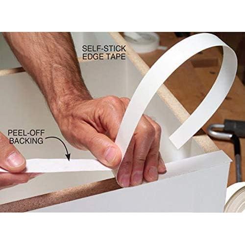 Banda de Bordes PVC Blanca Autoadhesiva Edge Supply 19mm x 7.62m