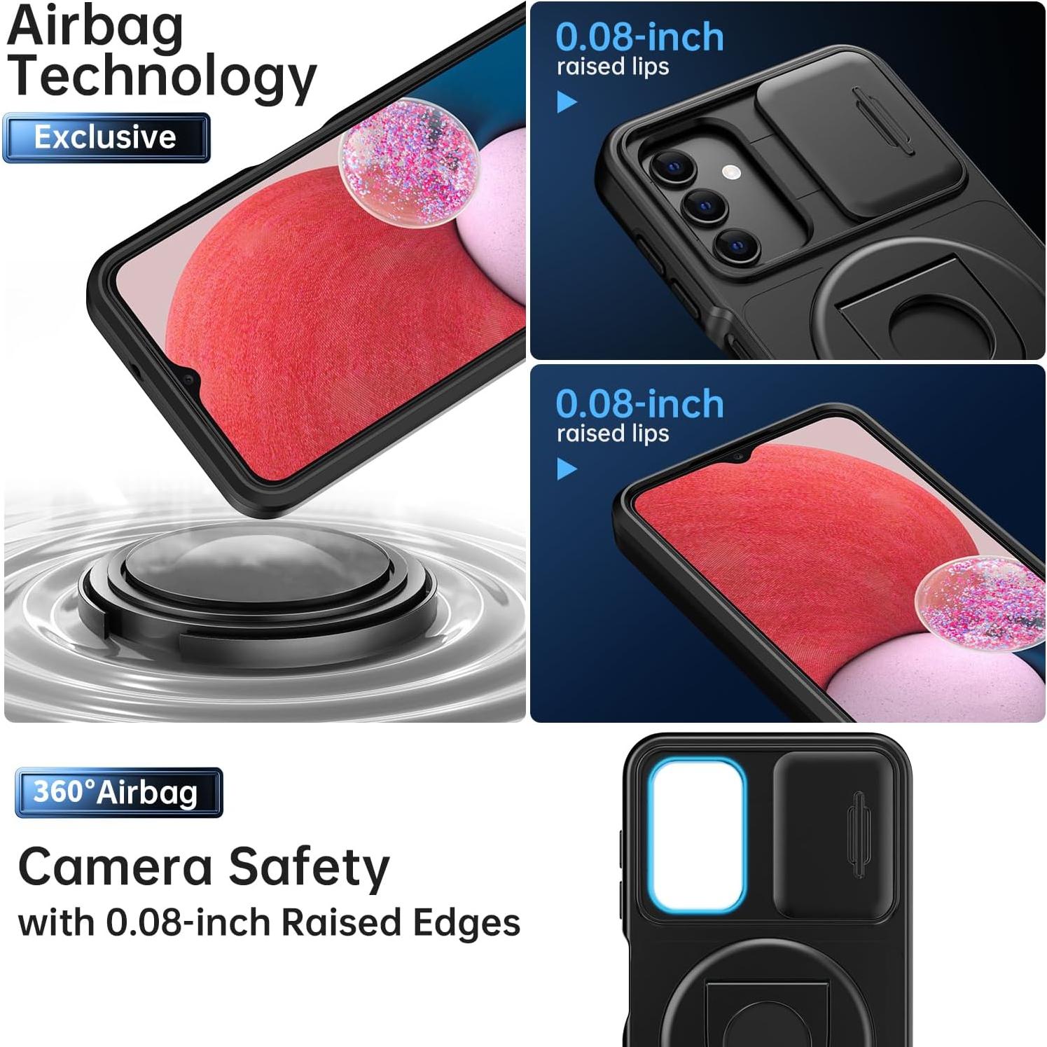 Funda FUNMIKO para Samsung Galaxy S21 con Soporte Magnético