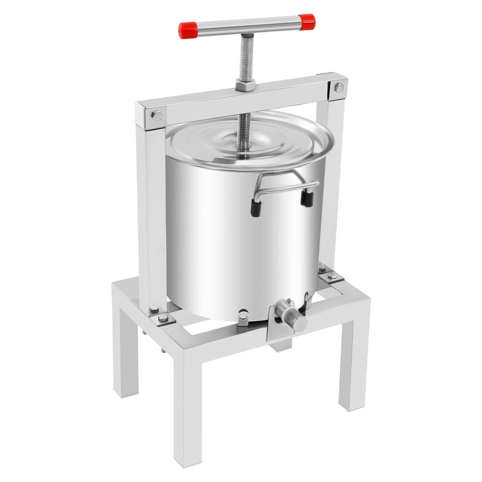 Prensa Manual de Miel 10L Acero Inoxidable FFanhia