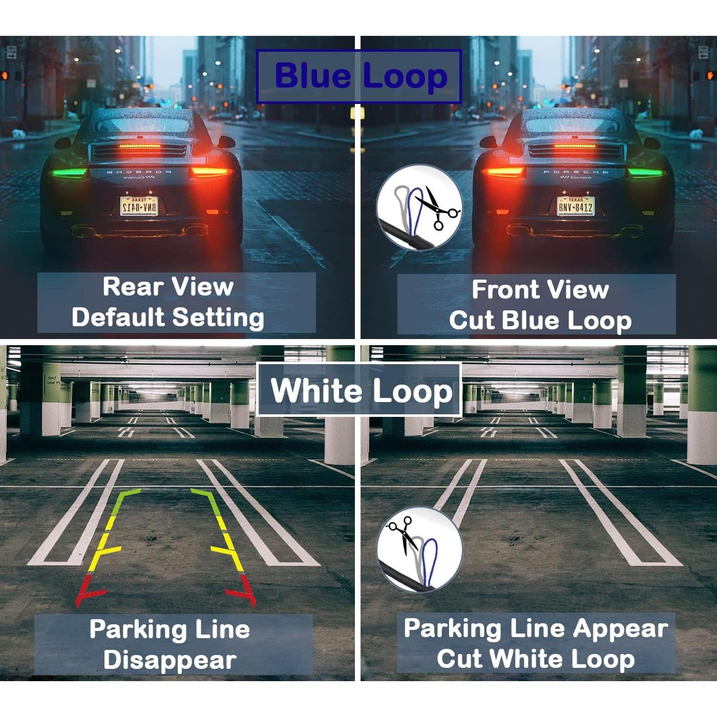 Cámara de Respaldo HD Screentronics con Visión Nocturna 170°