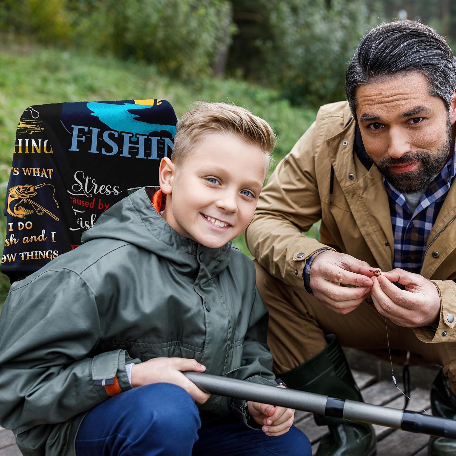 Manta de Pesca Vuinezo 152x127 cm Suave y Cálida