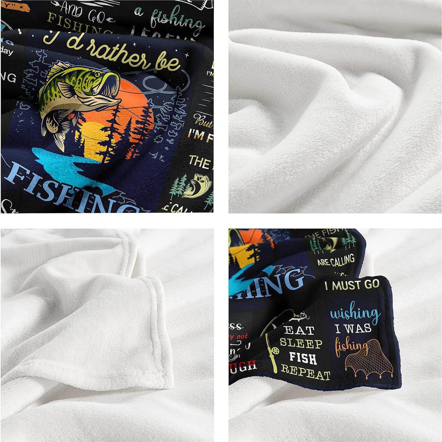 Manta de Pesca Vuinezo 152x127 cm Suave y Cálida