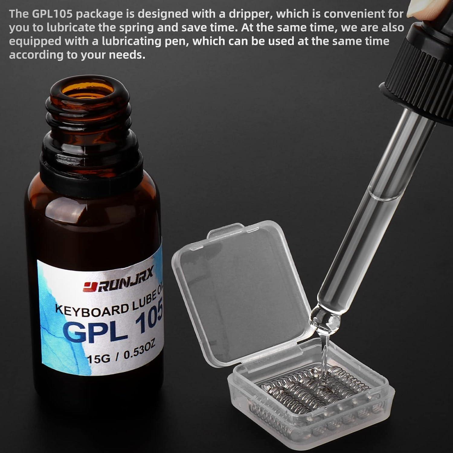 Lubricante RUNJRX GPL 105 para Teclados Mecánicos 15g