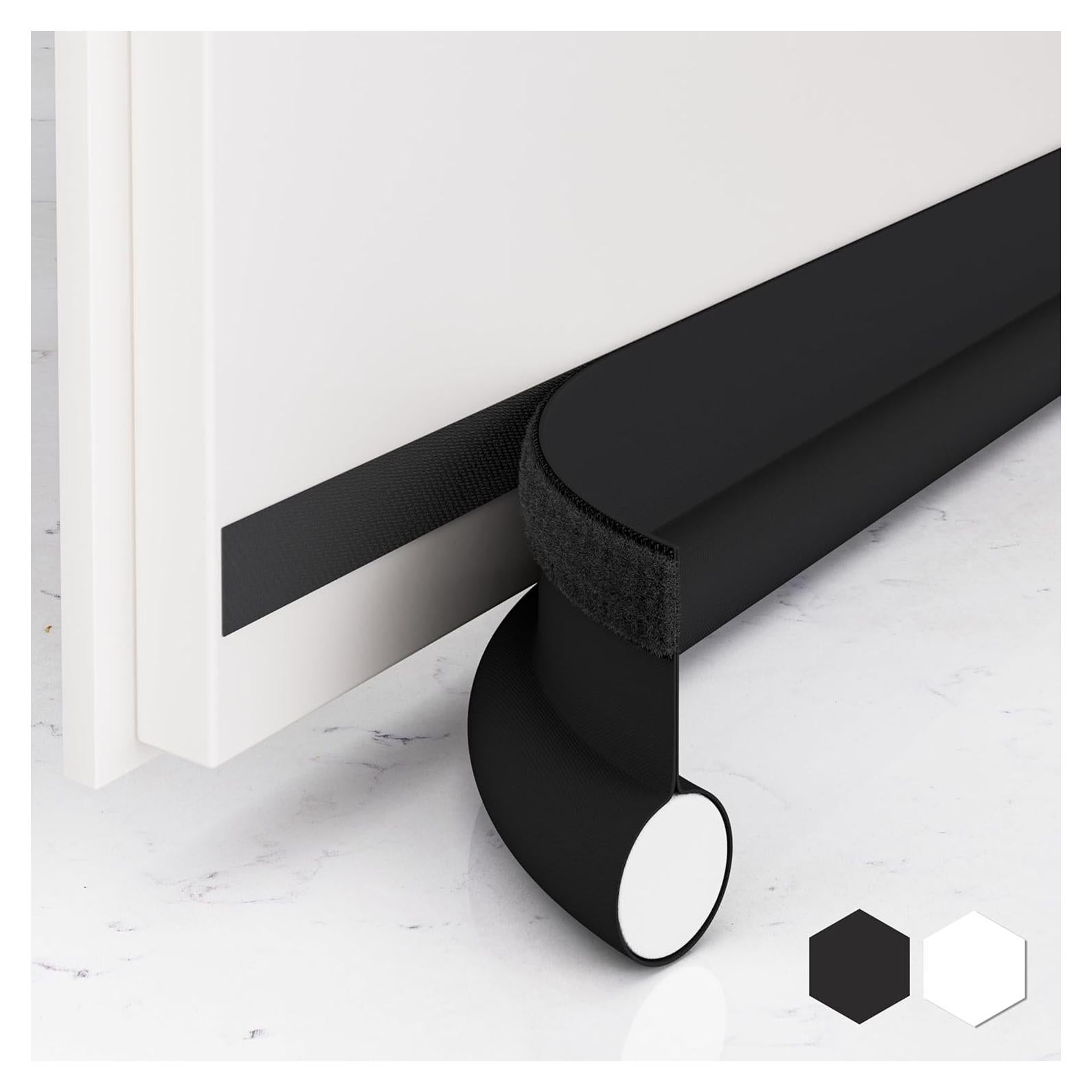 Tapón de Corrientes de Aire SYIPO 92.9 cm Ajustable Negro