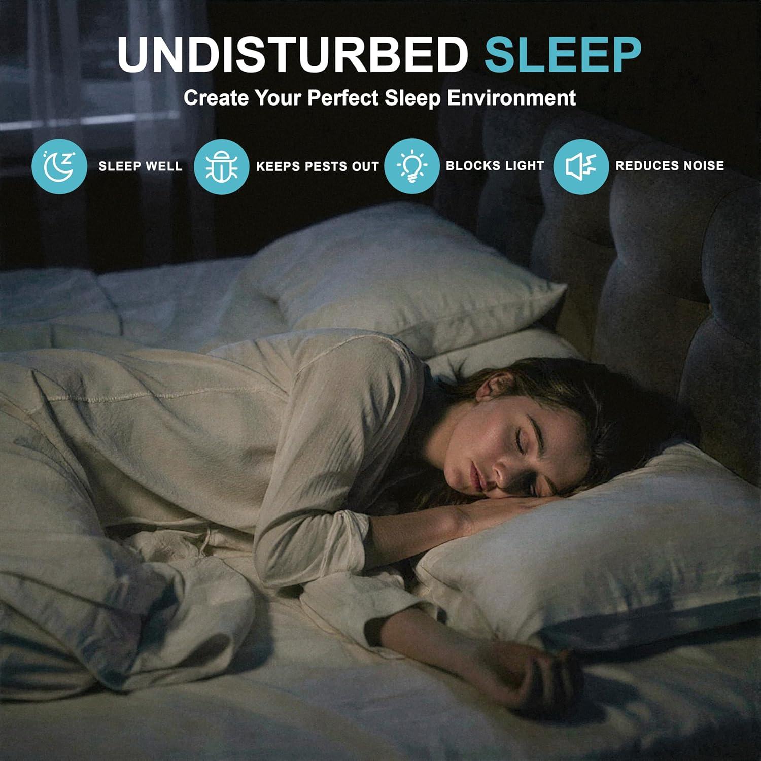 Tapón de Corrientes de Aire SYIPO 92.9 cm Ajustable Negro