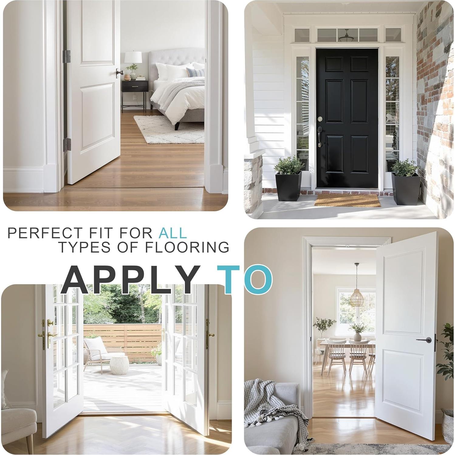 Tapón de Corrientes de Aire SYIPO 92.9 cm Ajustable Negro