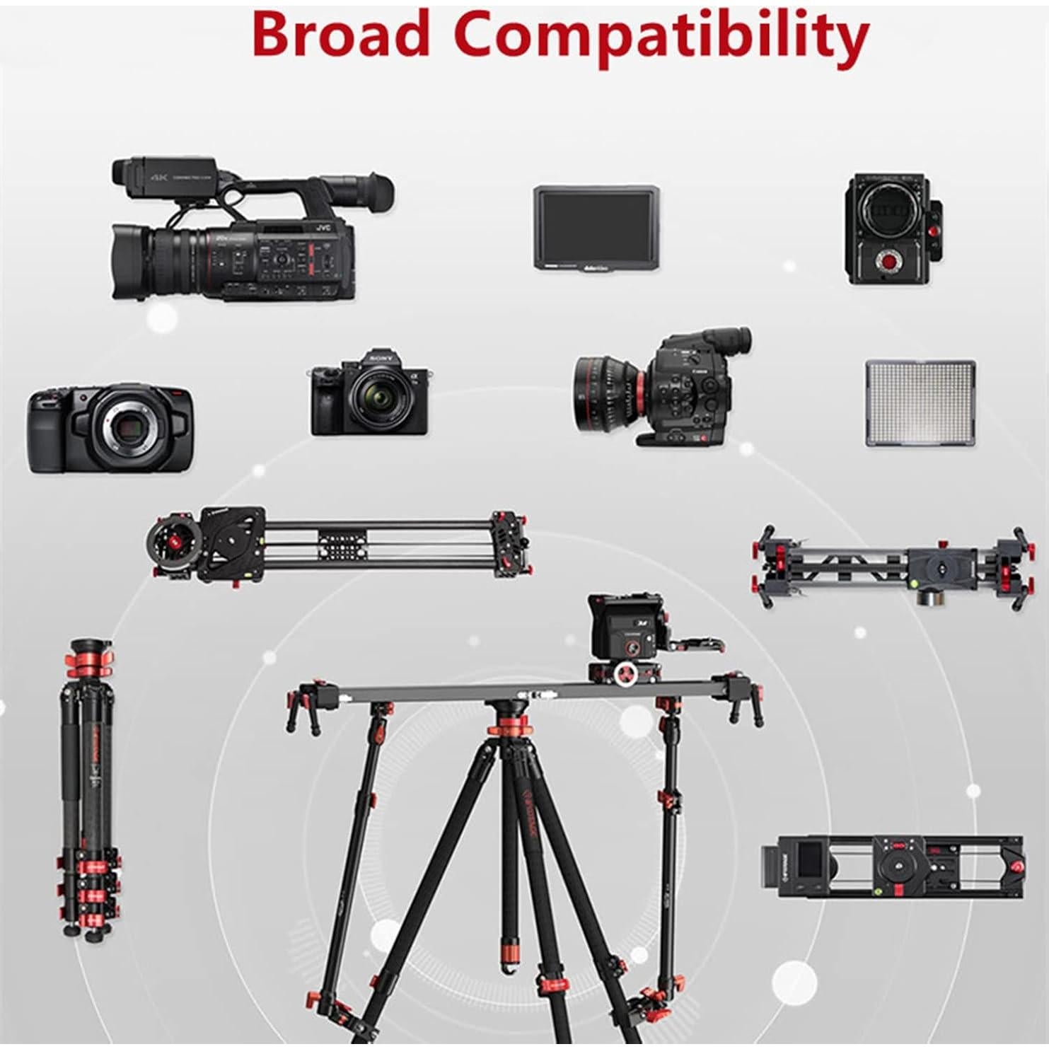 Soporte de Varilla IFOOTAGE SA-32 Ajustable 52.8-81.3 cm