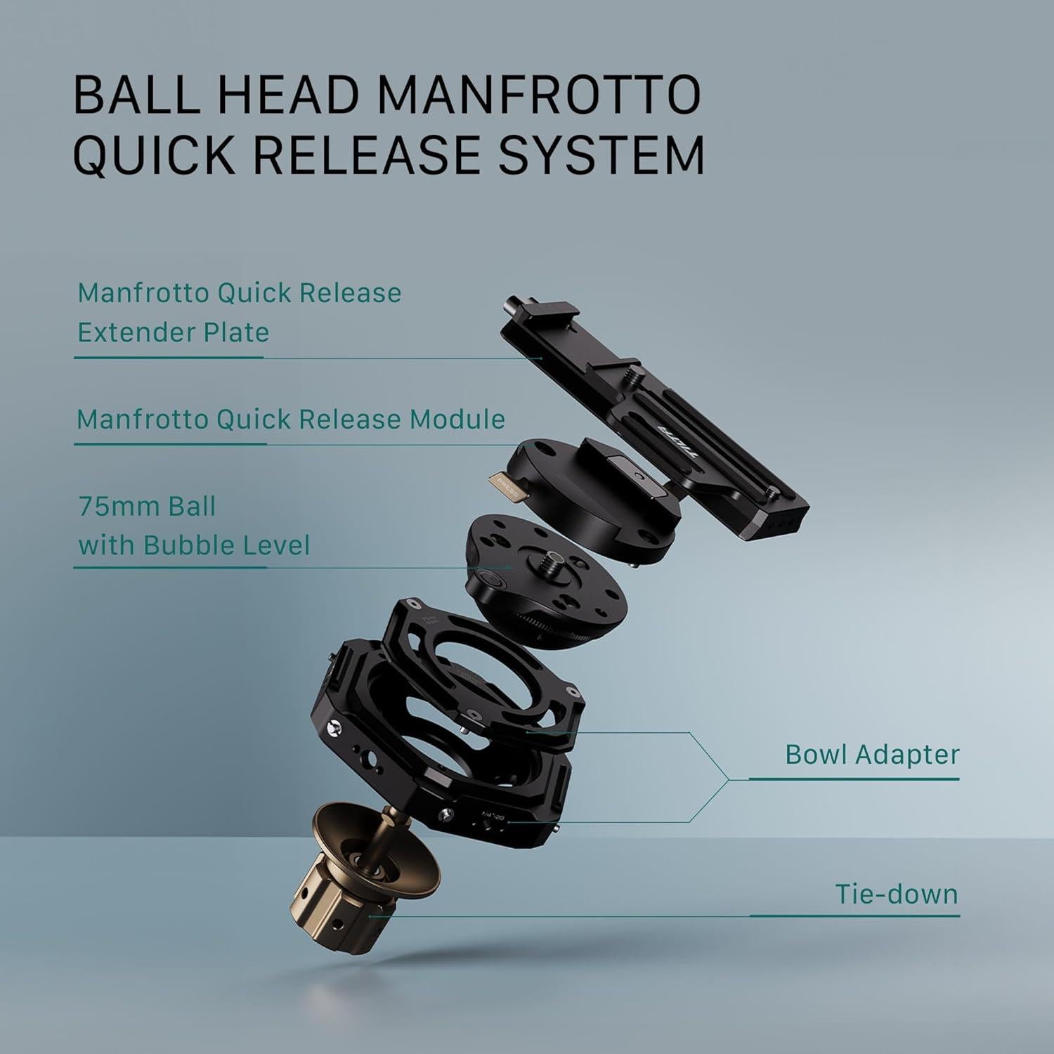 Sistema de Montaje de Coche Tilta Hydra con Ventosas 15.24cm