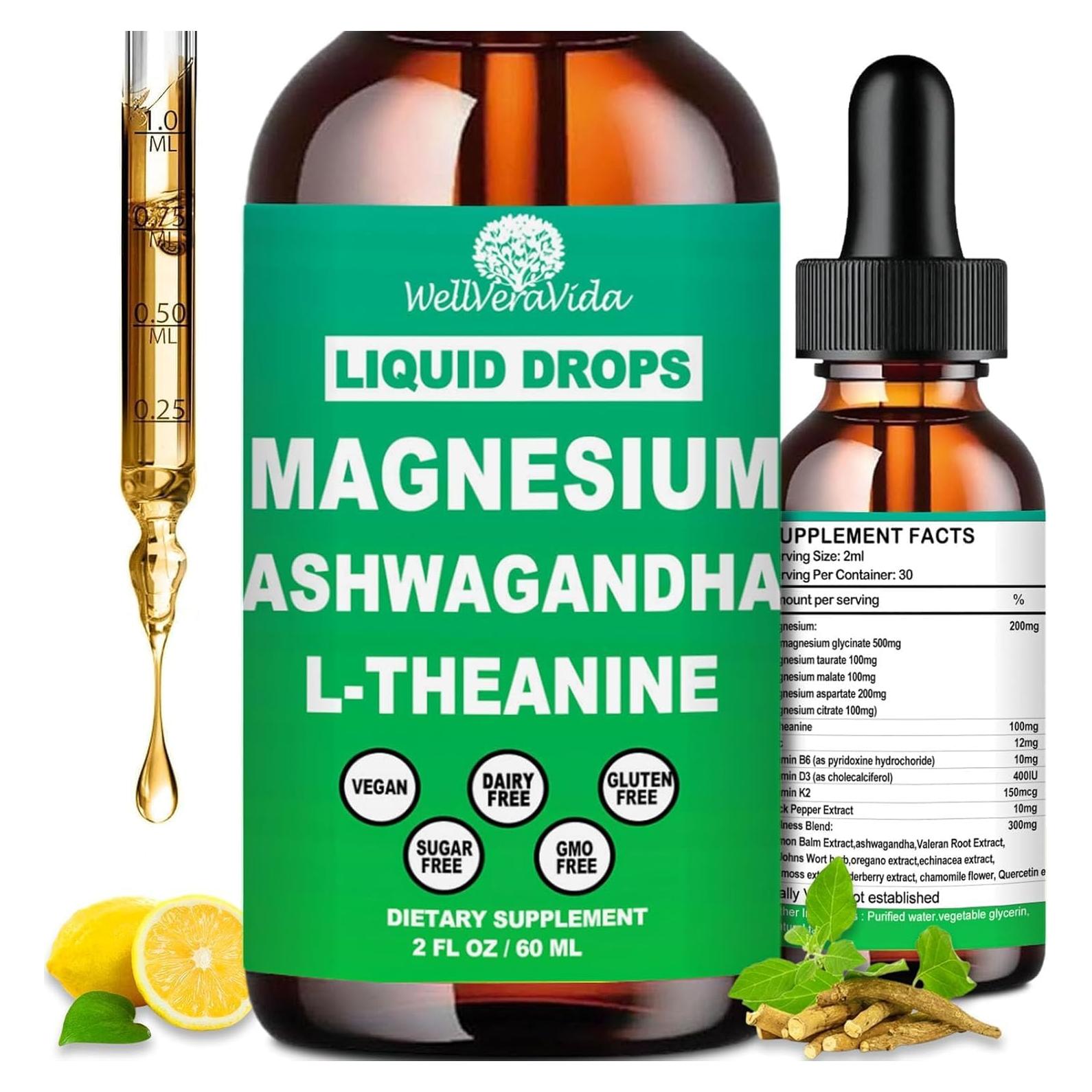 Suplemento Líquido de Cortisol WellVeraVida 60ml Limonada