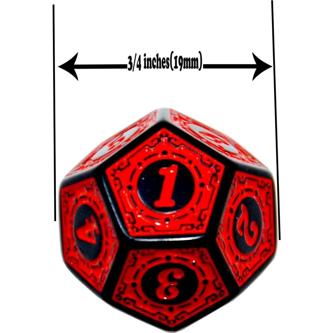 Paquete de 10 Dados D12 Colores Mezclados SmartDealsPro