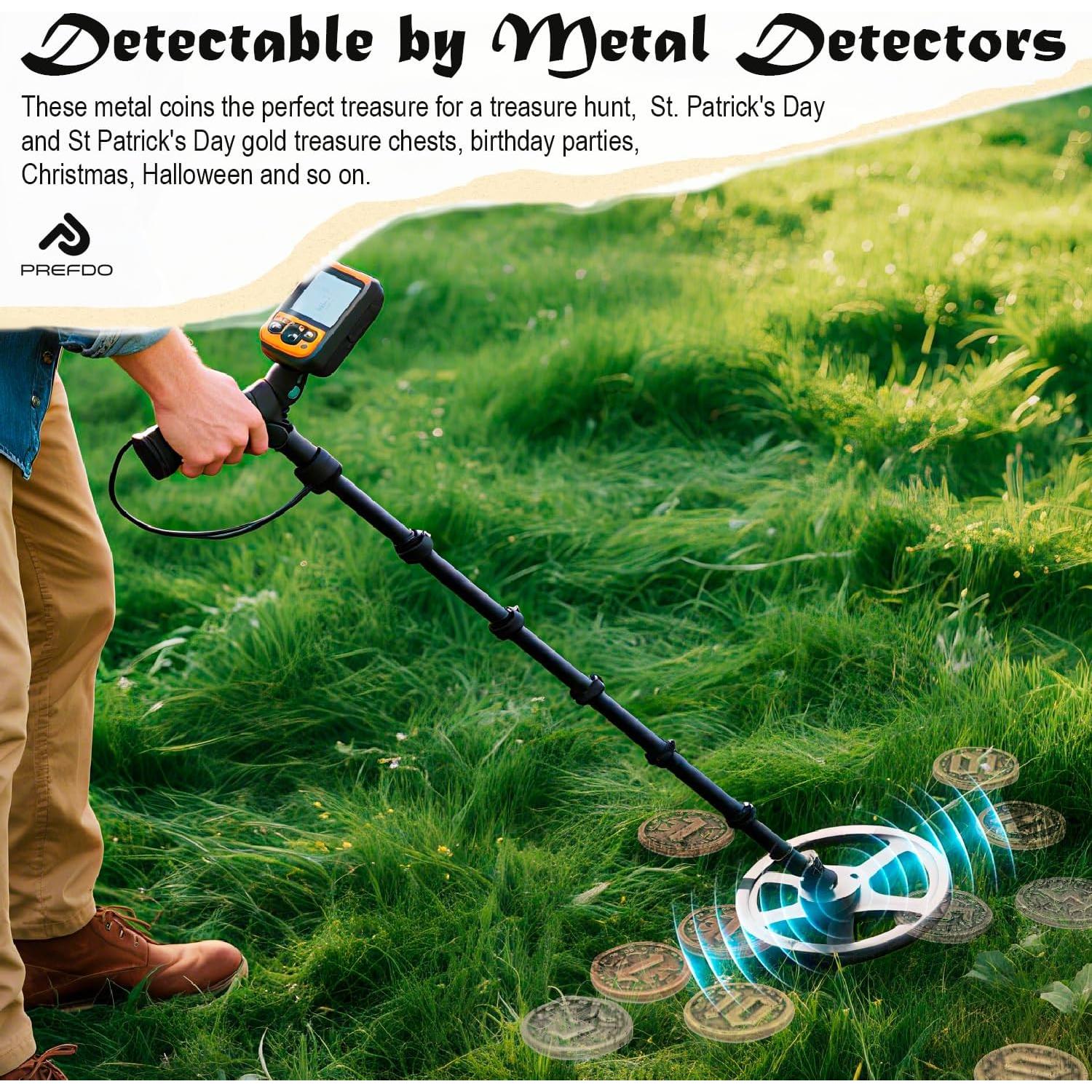 50 Monedas de Metal para Juegos de Mesa - Prefdo - Oro Rosa, Plata, Bronce