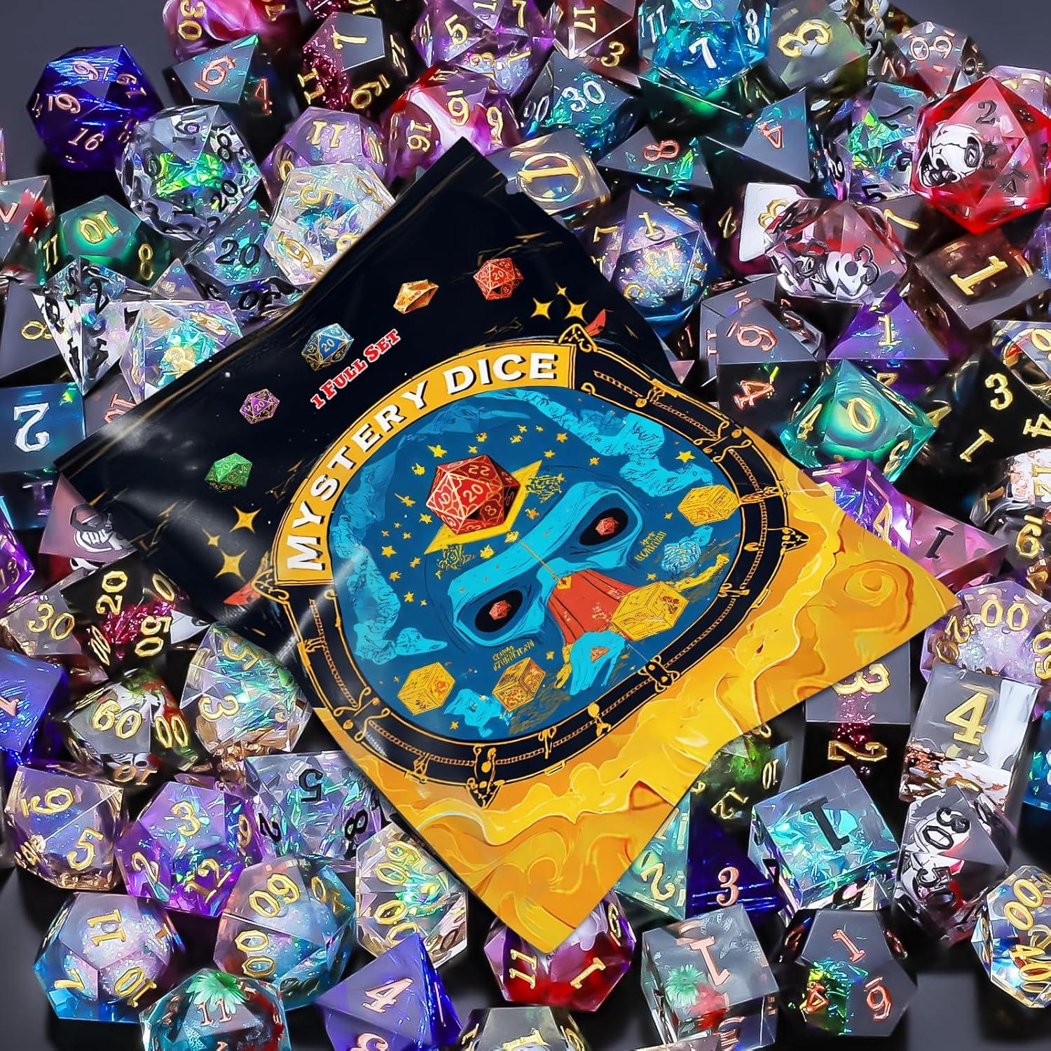 Conjunto de Dados Misteriosos QMAY - 7 Piezas de Resina