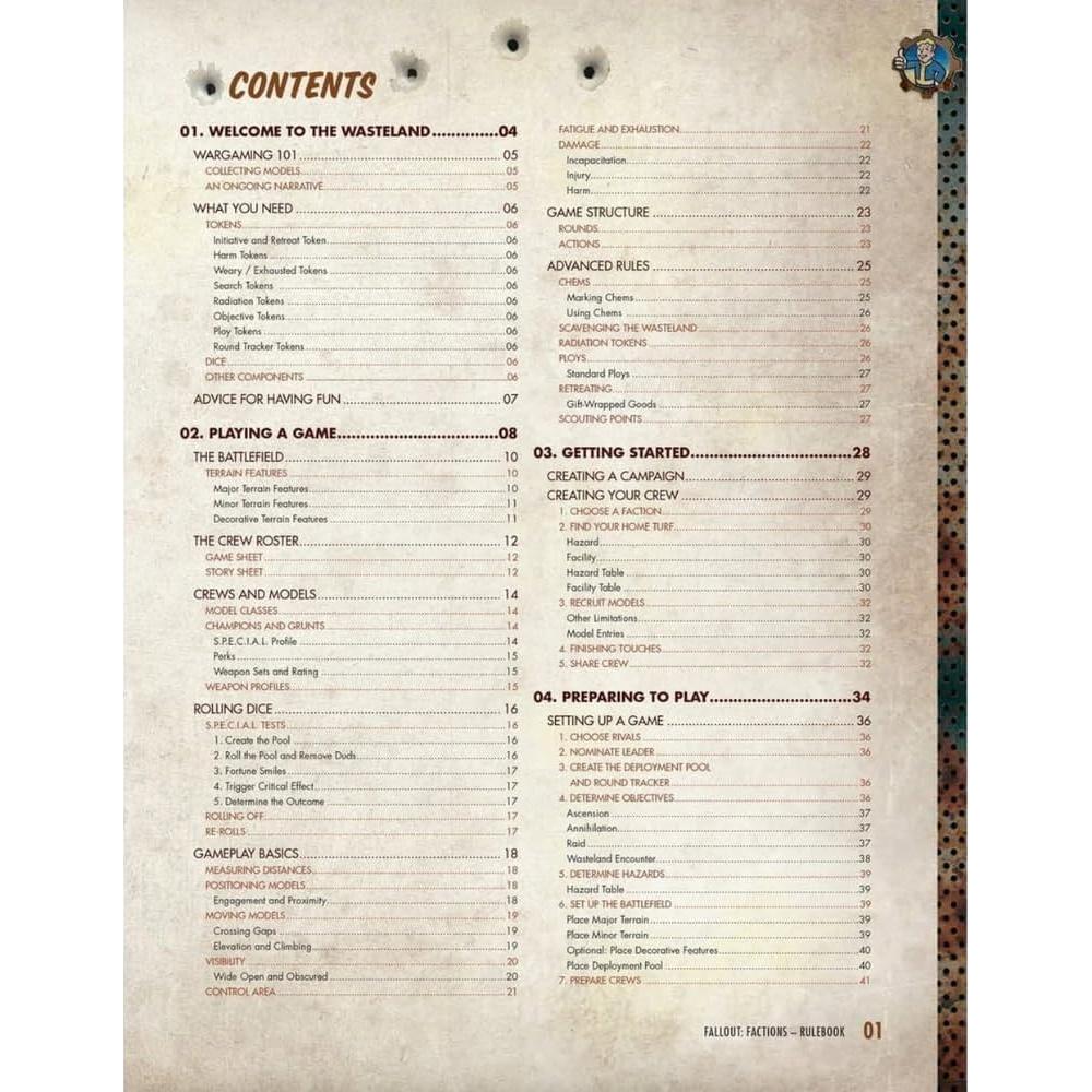 Fallout: Facciones - Libro de Reglas Básicas Modiphius 0.64kg