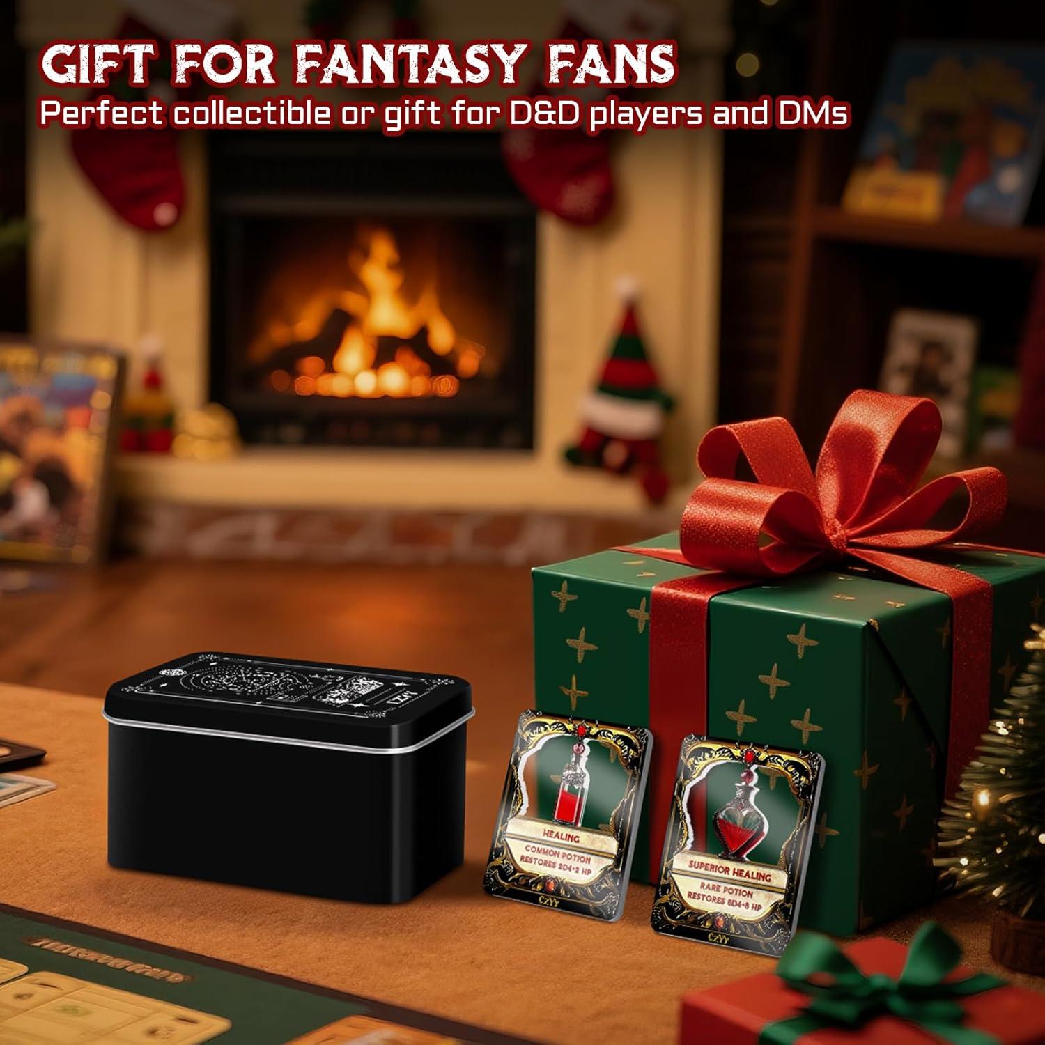 Juego de Tarjetas de Poción de Curación CZYY - 15 Fichas Acrílicas