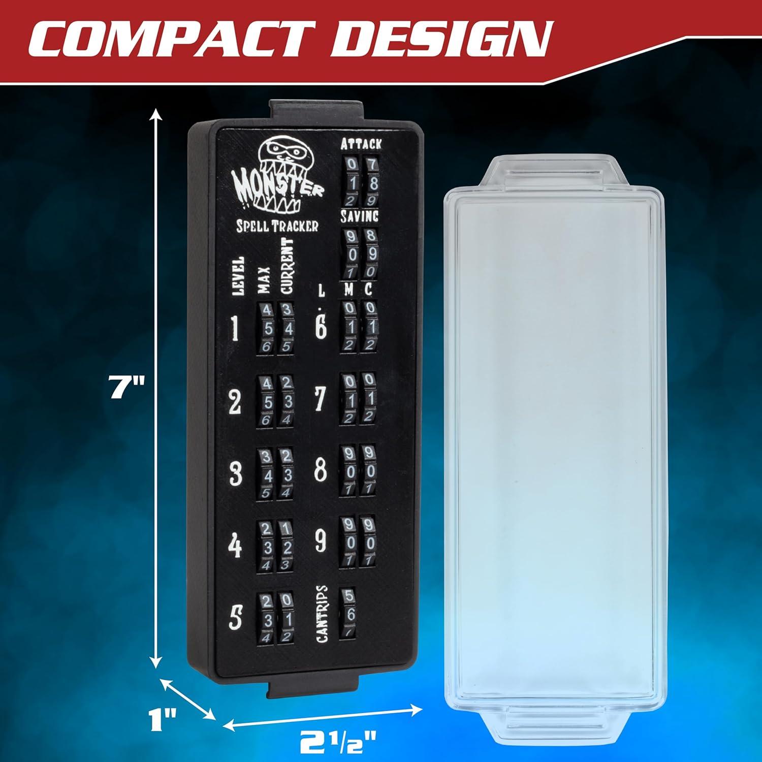 Rastreador de Hechizos RPG Monster Protectors 2 Pack - Diales Ajustables