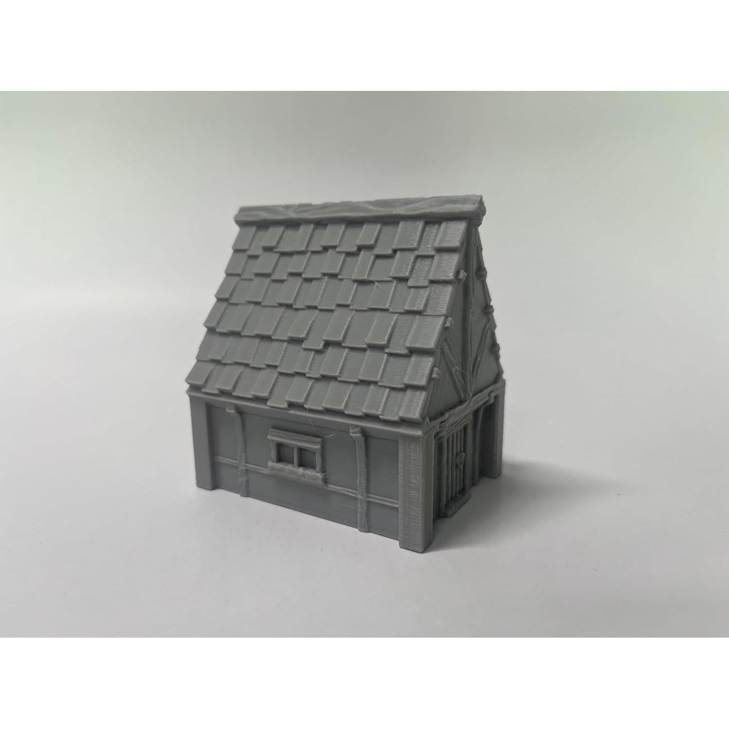 Miniatura de Edificios Medievales Hautico para Juegos RPG 18mm