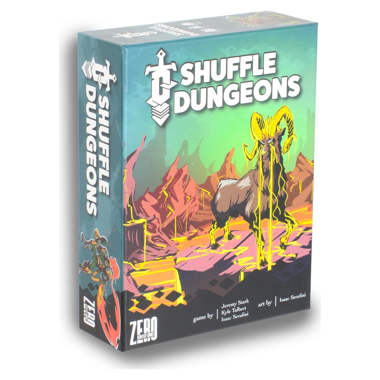 Juego de Mesa Shuffle Dungeons - Crawler de Mazmorras 1-4 Jugadores