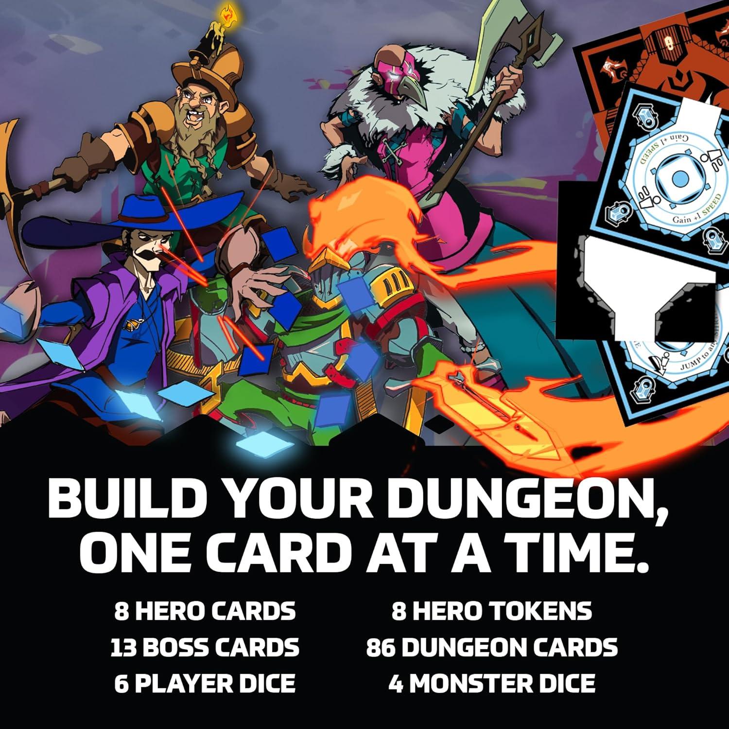 Juego de Mesa Shuffle Dungeons - Crawler de Mazmorras 1-4 Jugadores