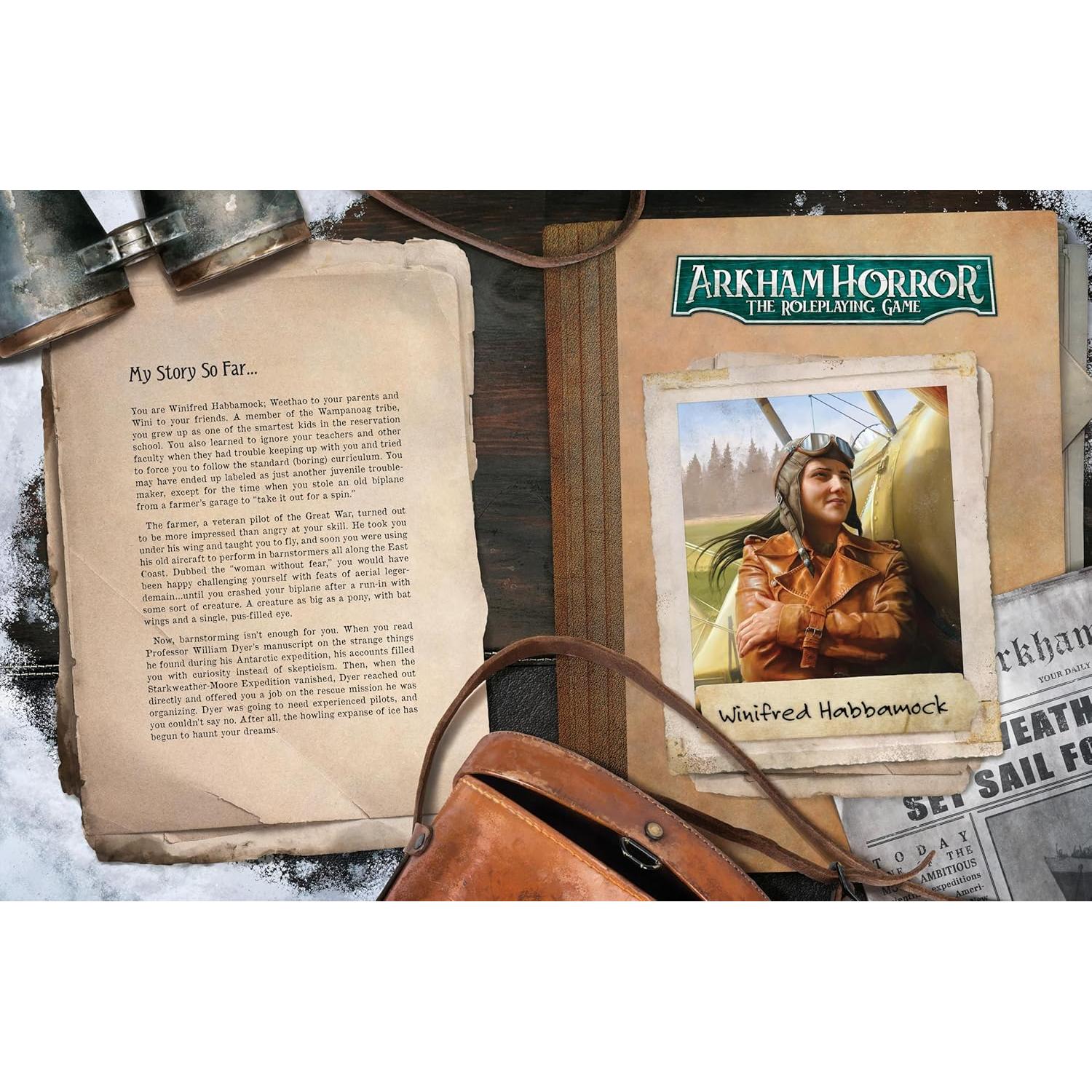 Arkham Horror RPG Terra Antártica - Expansión Asmodee 50+ Horas