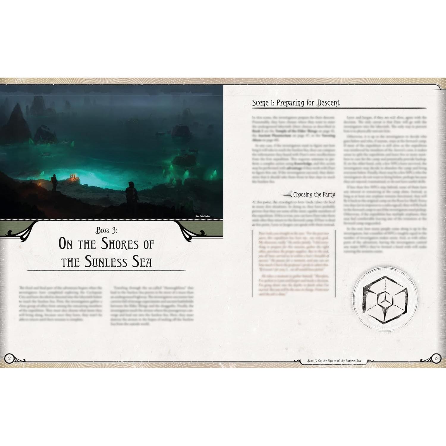 Arkham Horror RPG Terra Antártica - Expansión Asmodee 50+ Horas