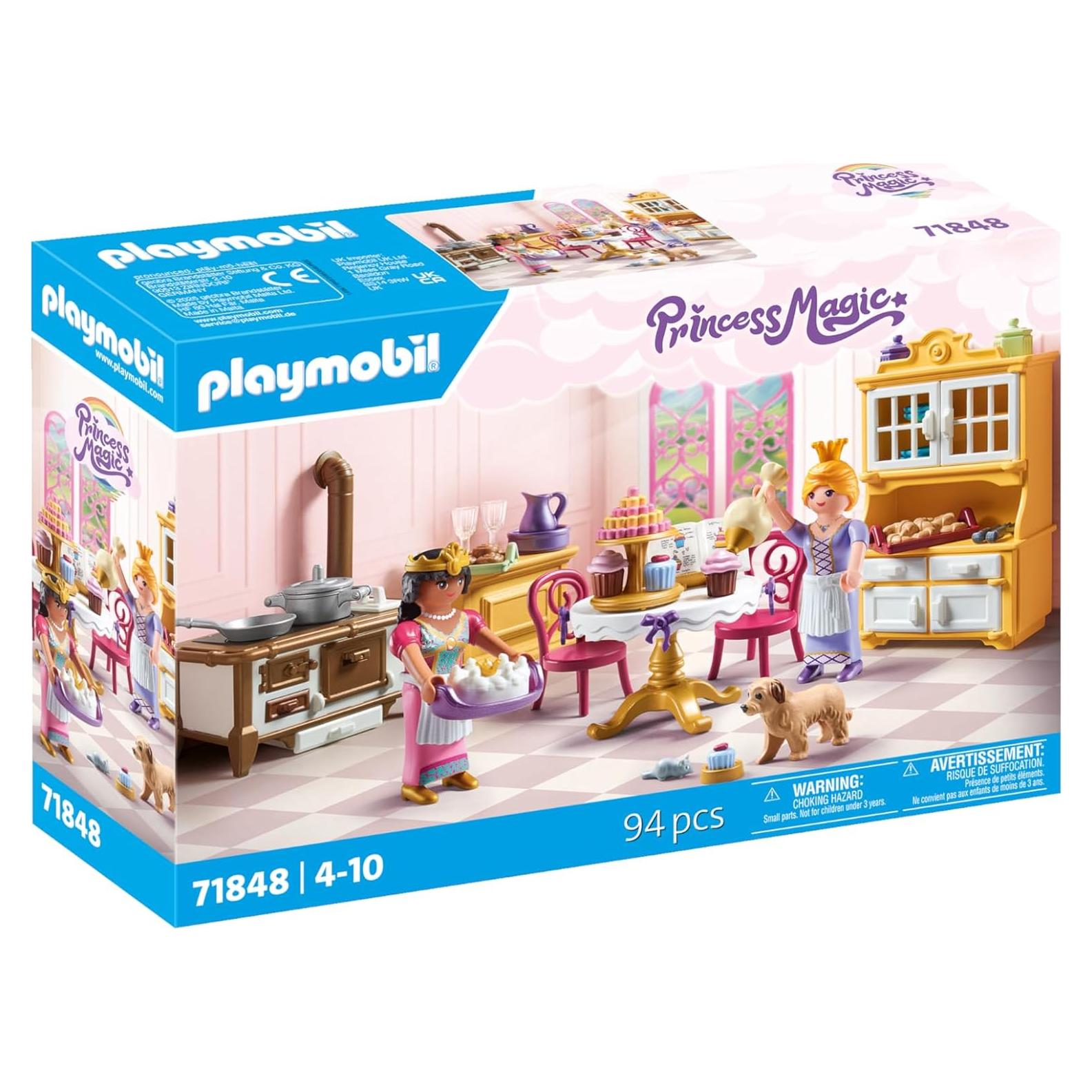 Cocina del Castillo Playmobil 71848 - Set de Horneado para Princesas