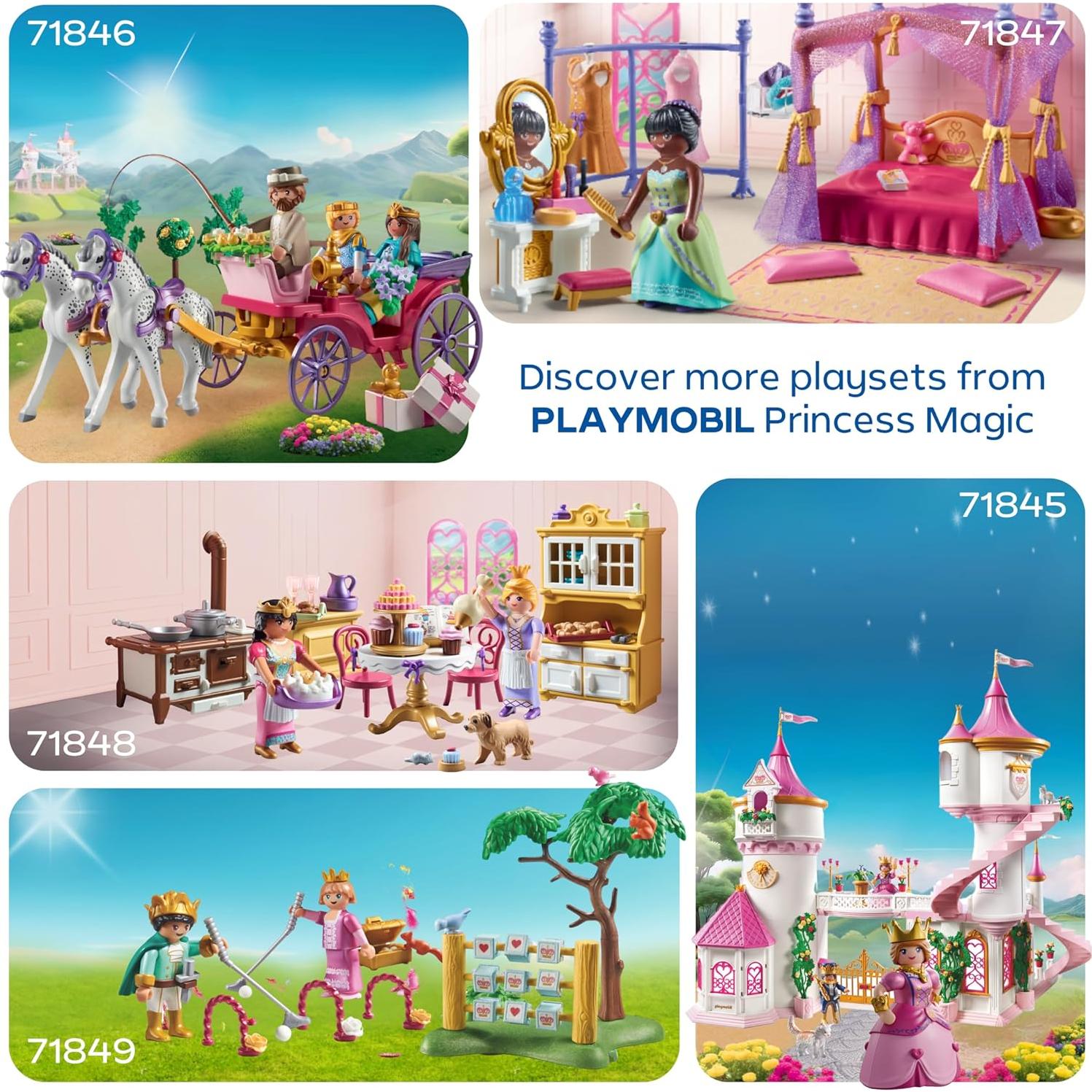 Cocina del Castillo Playmobil 71848 - Set de Horneado para Princesas