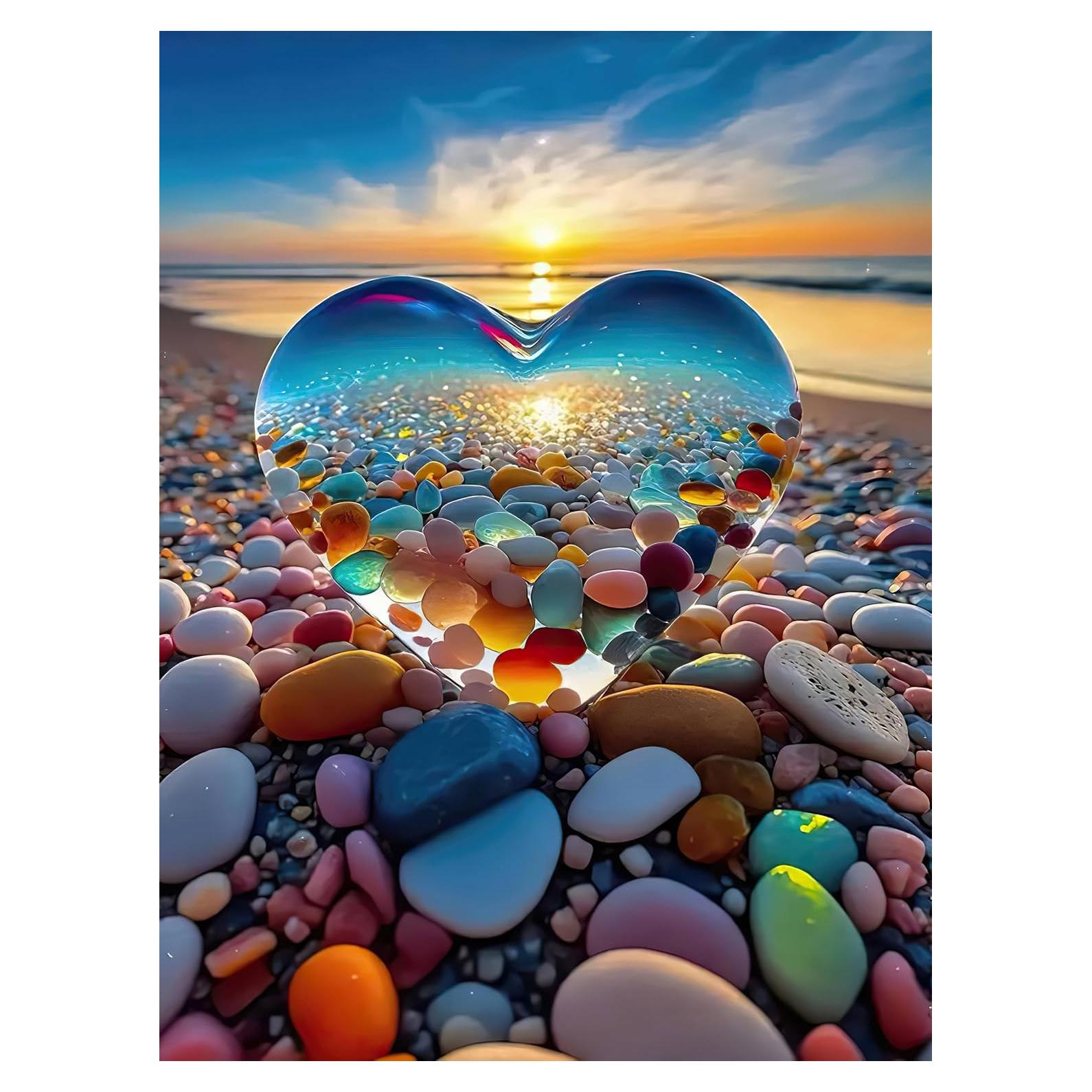 Rompecabezas 1000 Piezas Love Pebbles para Adultos 70x50 cm