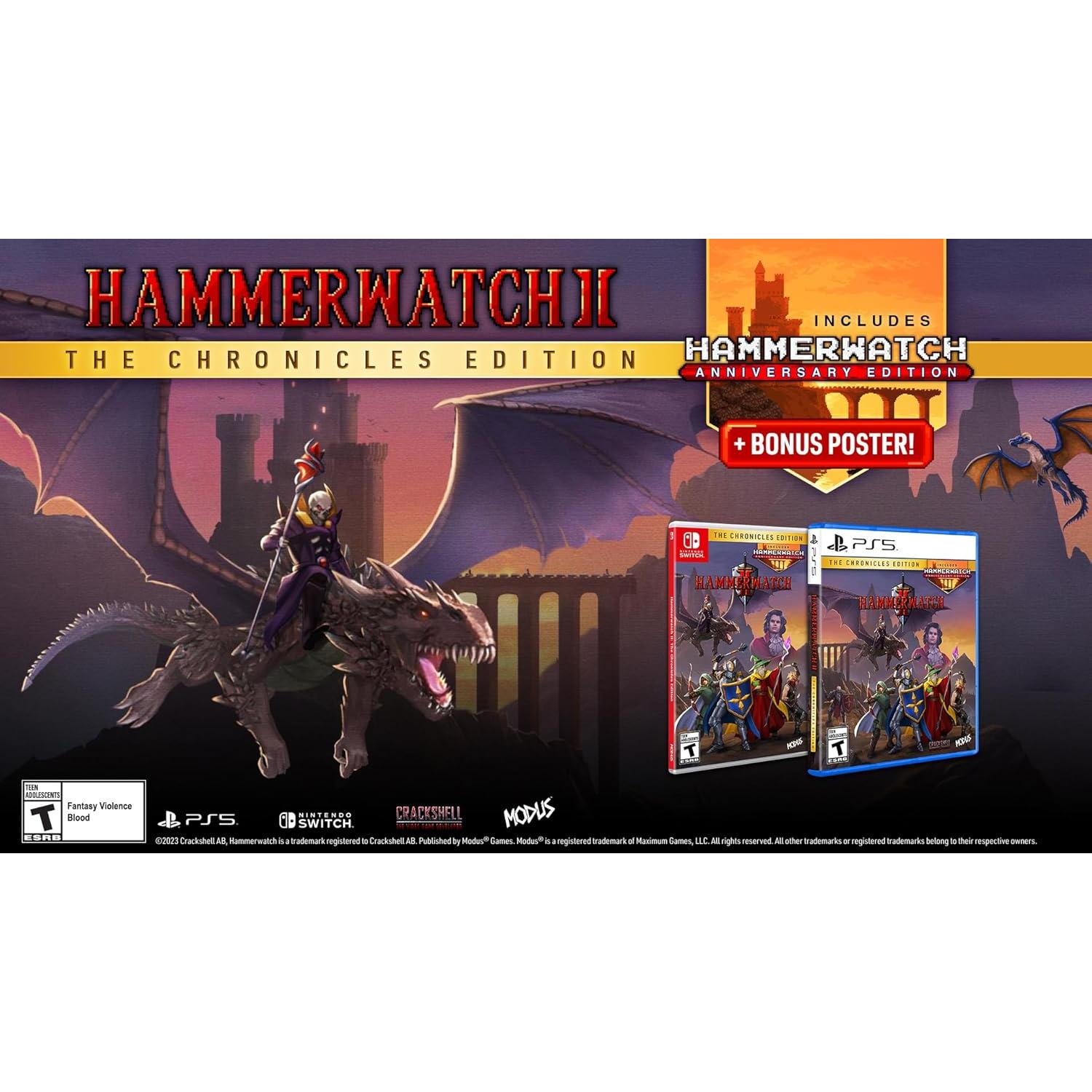Hammerwatch II: Edición Crónicas para Nintendo Switch