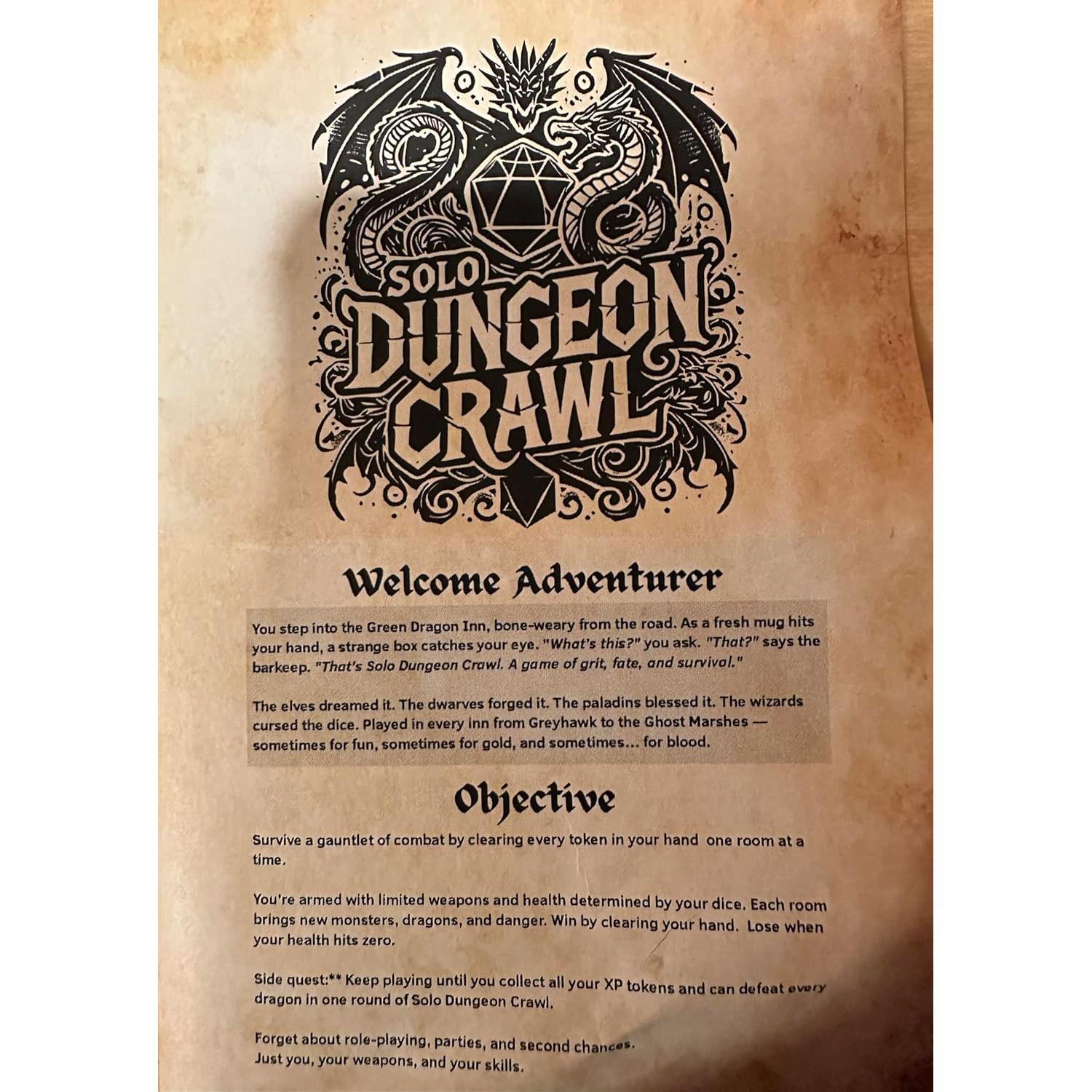 Juego de Rol en Solitario Exploración de Mazmorras - 3D