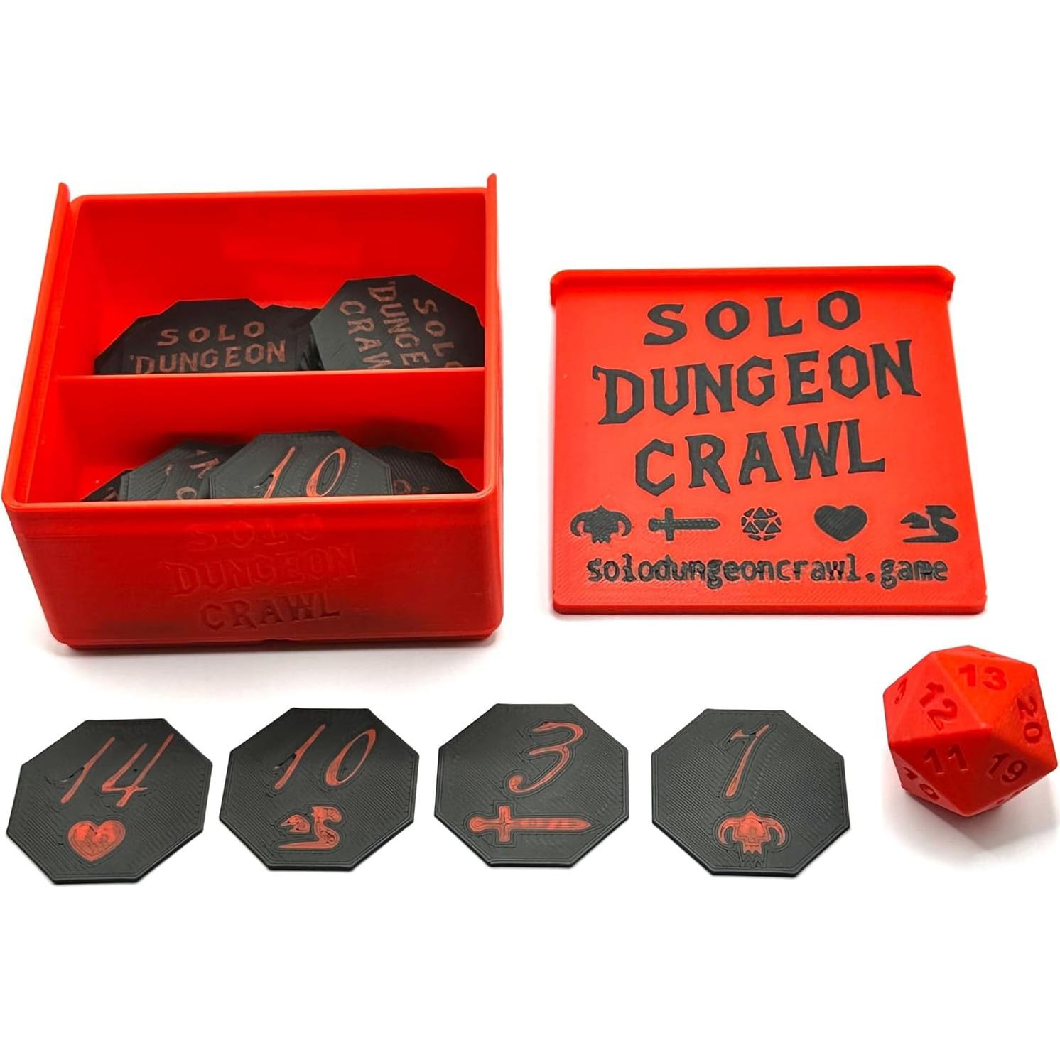 Juego de Rol en Solitario Exploración de Mazmorras - 3D