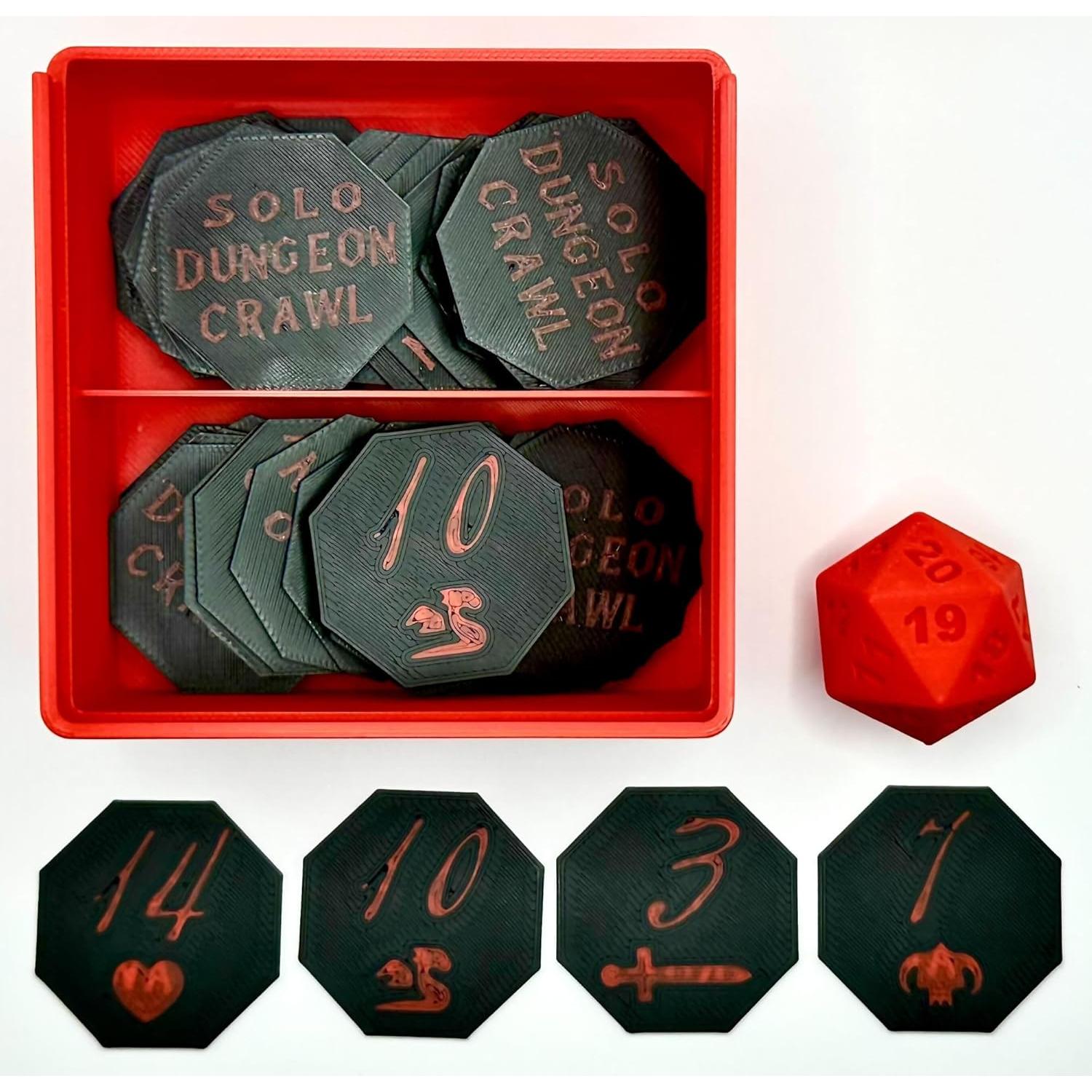 Juego de Rol en Solitario Exploración de Mazmorras - 3D