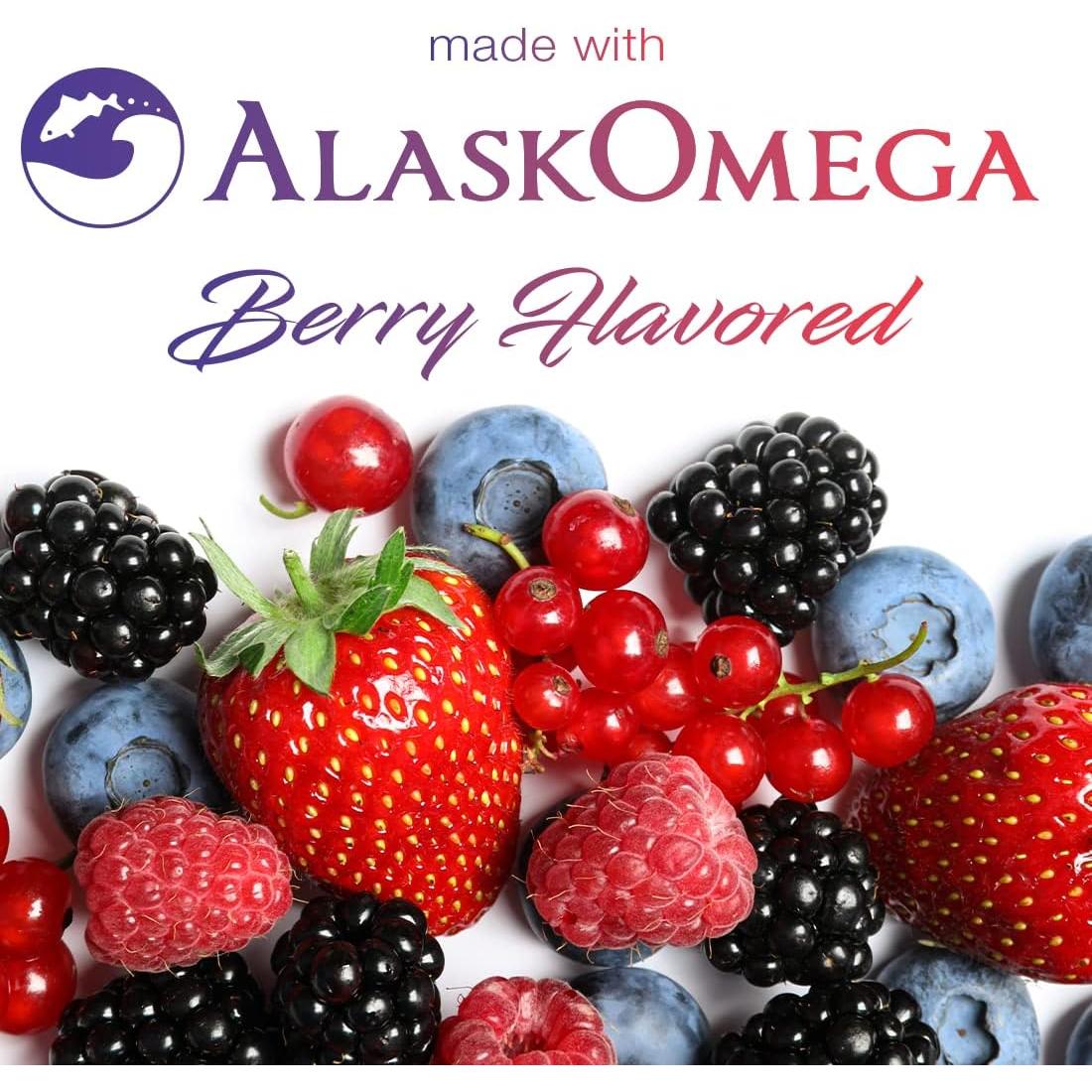 Aceite de Pescado Omega 3 SmarterVitamins 2000mg Sabor Fresa