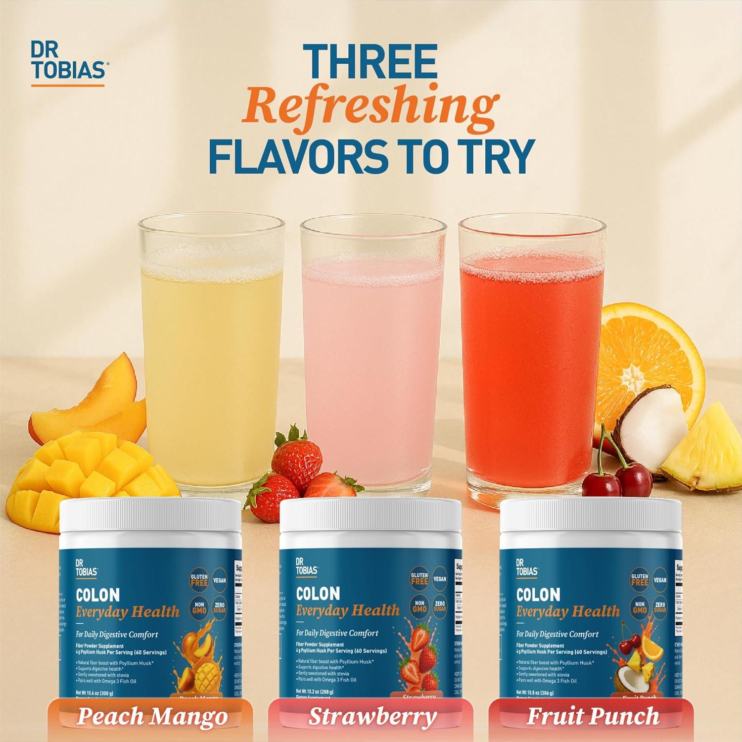 Dr. Tobias Salud Digestiva - Bebida en Polvo de Psyllium 356g