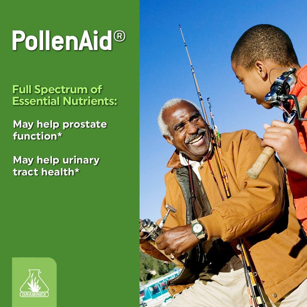 Suplemento PollenAid Graminex 200 Tabletas Salud Próstata