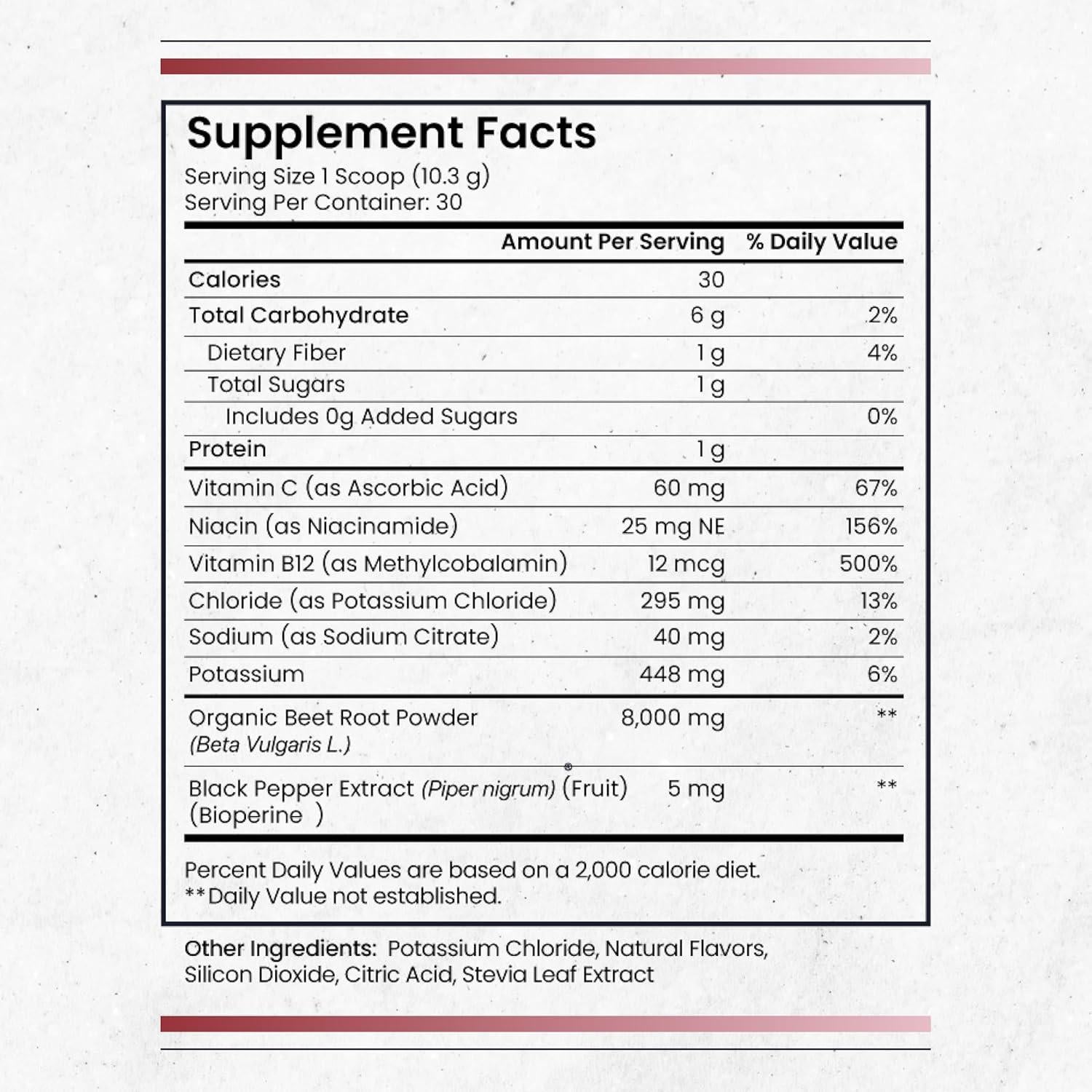 Polvo de Remolacha Orgánica Mezcla Pura 408g - Energía y Circulación
