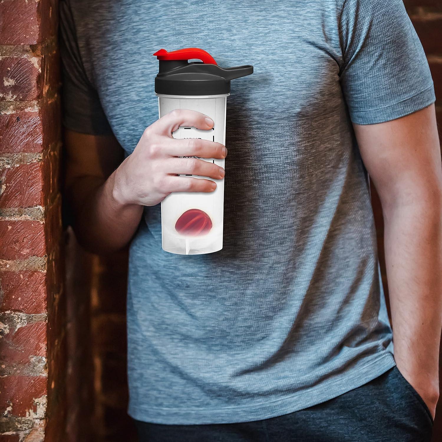 Botellas de Plástico Personalizadas Discount Promos 24 oz - 12 Unidades